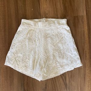 SOLD Painted Threads High Waisted Shorts